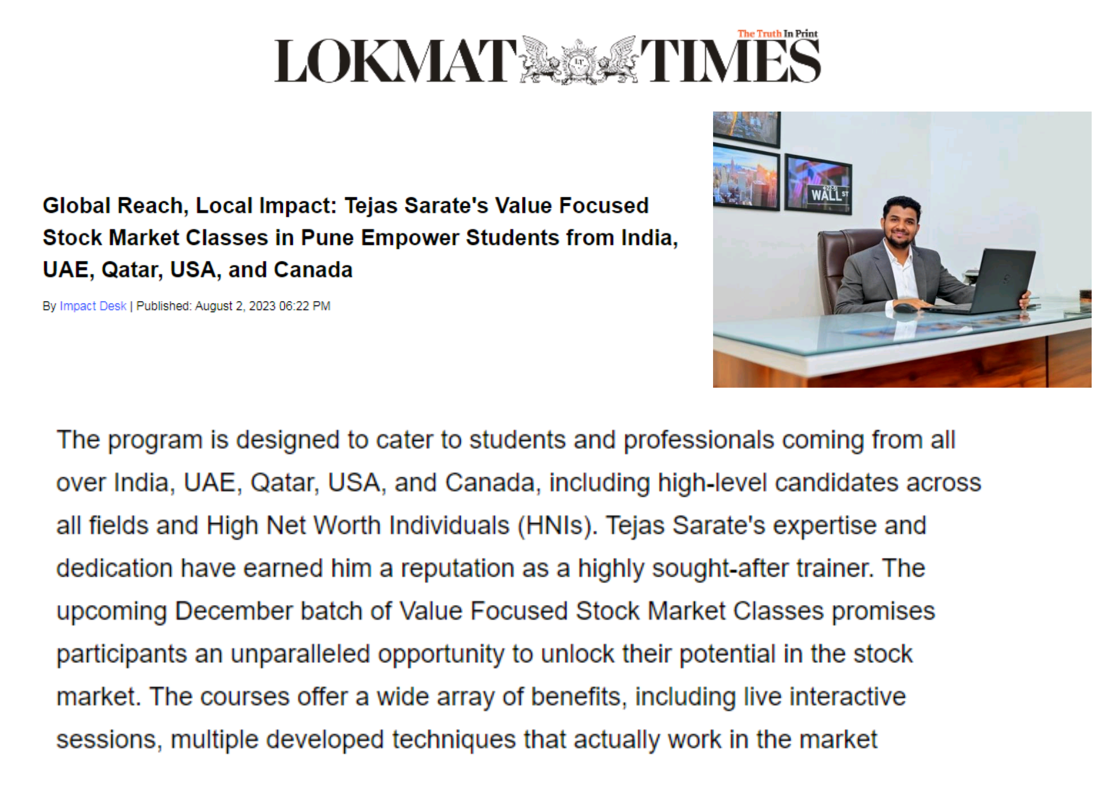 Stock Market Course