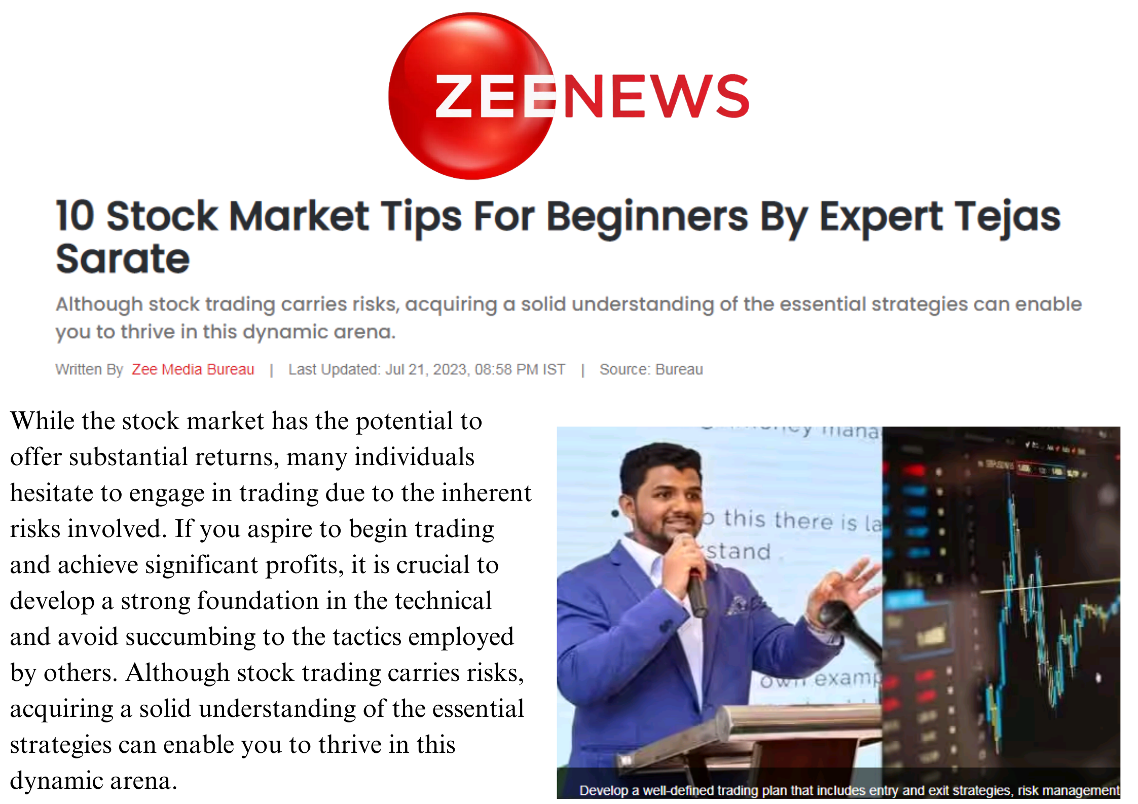 Stock Market Course