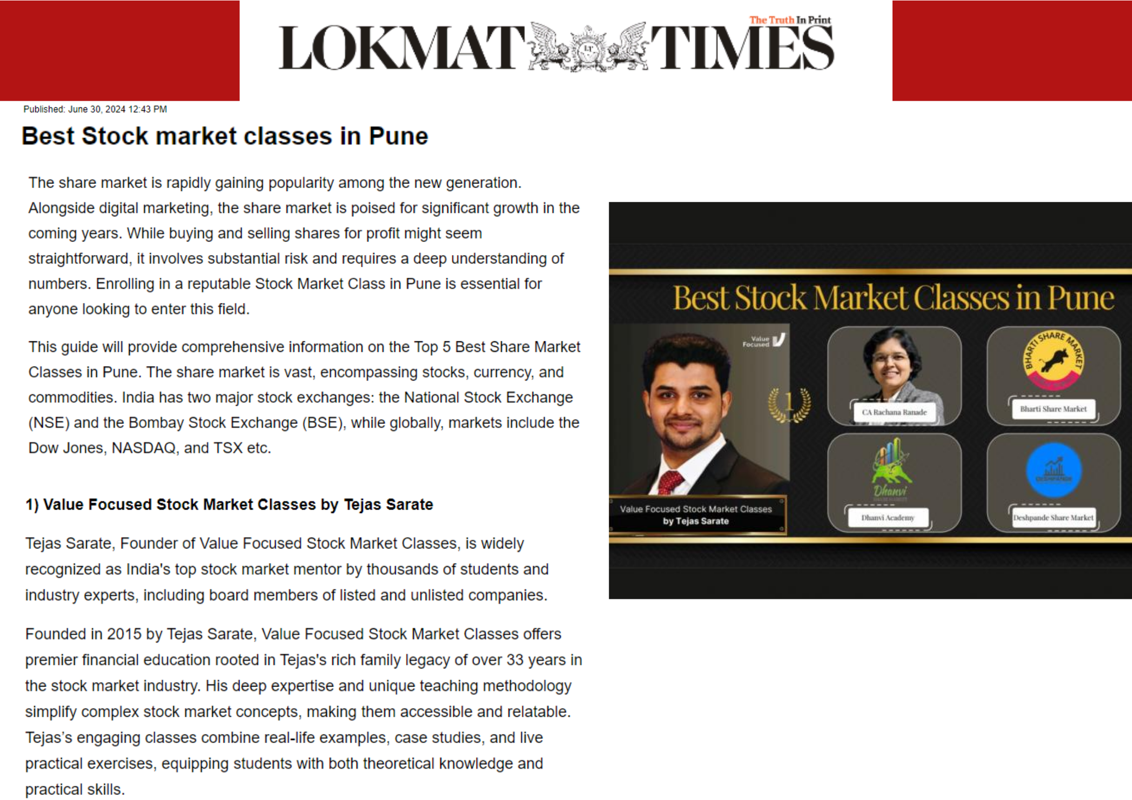 Stock Market Course
